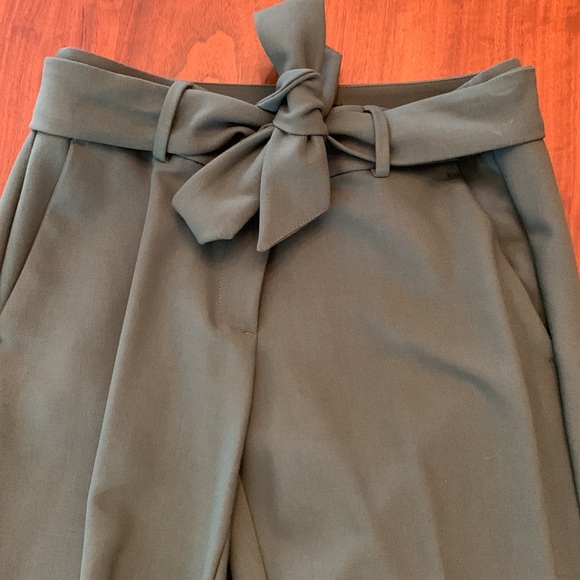 NWOT Loft Julie Fit Tie Waist Straight Leg Pant - Picture 3 of 6